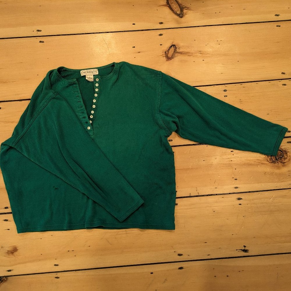 Vintage Gap Henley Tee